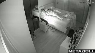 Big tits Ukrainian brunette mom gets fucked on the floor hidden cam