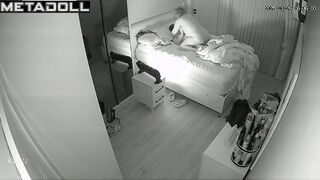 Big tits Ukrainian brunette mom gets fucked on the floor hidden cam