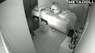 Big tits Ukrainian brunette mom gets fucked on the floor hidden cam