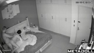 Amazing ass American brunette mom gets cum inside her pussy