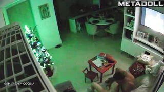 Chubby busty Russian brunette mom gets fucked while watching porn HD