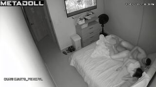 Naughty Greek brunette wife fucks a stranger spy cam record