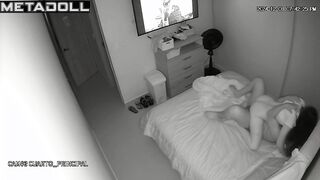 Naughty Greek brunette wife fucks a stranger spy cam record