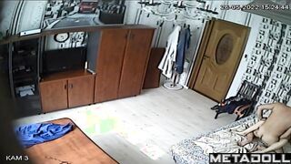 Mature Irish blonde wife forces her husband to cum voyeur cam
