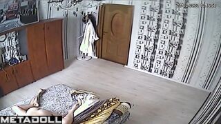 Mom and Dad having sex in their daughter’s room hidden IP camera