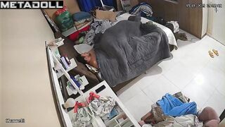 Swedish married coiple fuck in a hotel on vacation hidden IP camera