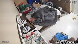 Swedish married coiple fuck in a hotel on vacation hidden IP camera