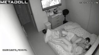 Innocent Estonian brunette step-mom gives her husband a handjob HD