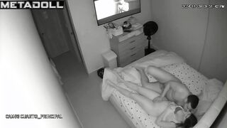 Innocent Estonian brunette step-mom gives her husband a handjob HD