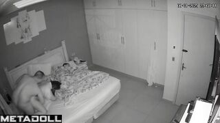 Chunky Italian brunette woman sucks old cock and got cum spy cam