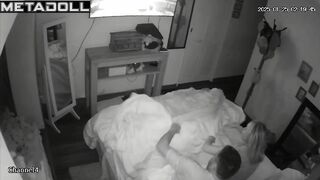 My real neighbours fuck in the living room