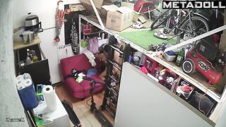 Beautiful dirty couple fuck on their bed hard live stream