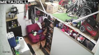 Beautiful dirty couple fuck on their bed hard live stream