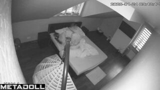 Old Greek brunette MILF fucks her boyfriend voyeur cam