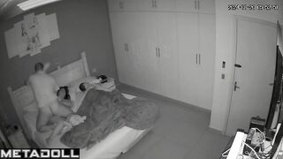Real married couple fuck in a hotel on vacation spy cam