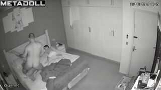 Real Italian couple having sex hidden cam