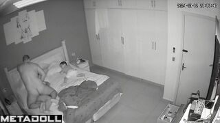 Real Italian couple having sex hidden cam