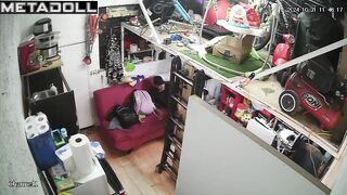 Welsh mature couple having sex in a hotel on vacation recording
