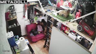 Welsh mature couple having sex in a hotel on vacation recording