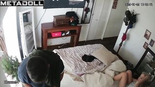 Big tits Dutch blonde exotic dancer changes her wet and dirty panties at home