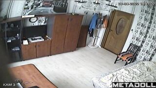 My friend's parents fuck in their messy room HD