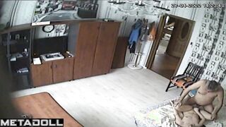 My friend's parents fuck in their messy room HD
