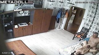My friend's parents fuck in their messy room HD