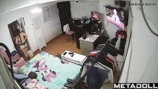 Latin wife gets wildly masturbated