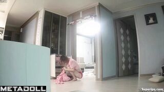 Mature Korean mom’s routine
