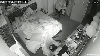 American couple smokes while fucking