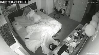 American couple smokes while fucking