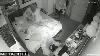 American couple smokes while fucking