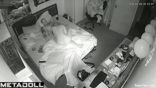 American couple smokes while fucking