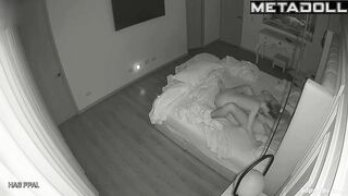 Petite Latina woman screams in pleasure