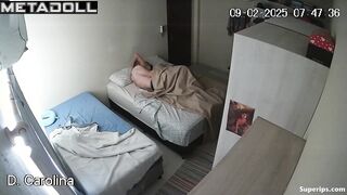 Petite Latina wife fucks her old husband