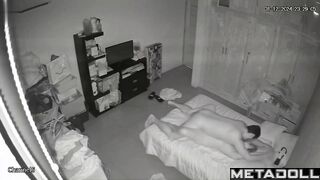 Latin woman gets fucked in her bed