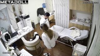 Amazing ass Ukrainian blonde woman gives her husband a blowjob live