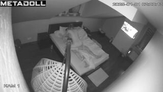 My neighbours fuck on their bed hard spy cam record