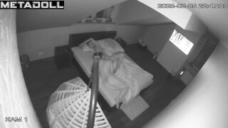 Horny Israeli brunette step-mom gets fucked in doggy style hidden IP camera