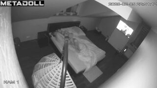 Horny Israeli brunette step-mom gets fucked in doggy style hidden IP camera