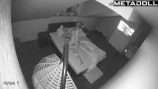Horny Israeli brunette step-mom gets fucked in doggy style hidden IP camera