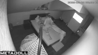Horny Israeli brunette step-mom gets fucked in doggy style hidden IP camera
