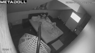 Real Ukrainian couple fuck in their bed wildly