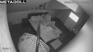 Real Ukrainian couple fuck in their bed wildly