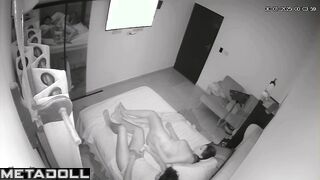 Slut Greek brunette step-mom sucks old cock and got cum hidden IP cam