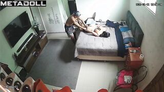 Tanned Italian brunette MILF gets fucked for the first time live HD