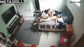 Tanned Italian brunette MILF gets fucked for the first time live HD