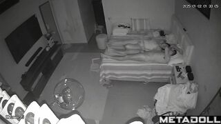 My friend's parents having sex wildly in their bed live HD