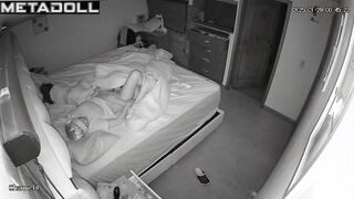 Beautiful Swedish dirty couple having sex in their bed live