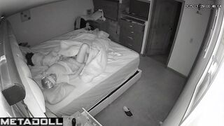 Beautiful Swedish dirty couple having sex in their bed live